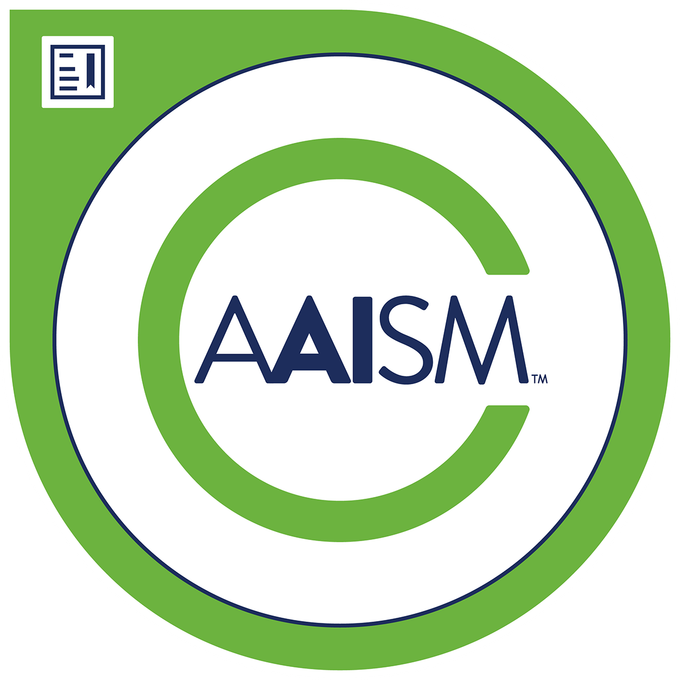 AAISM official badge