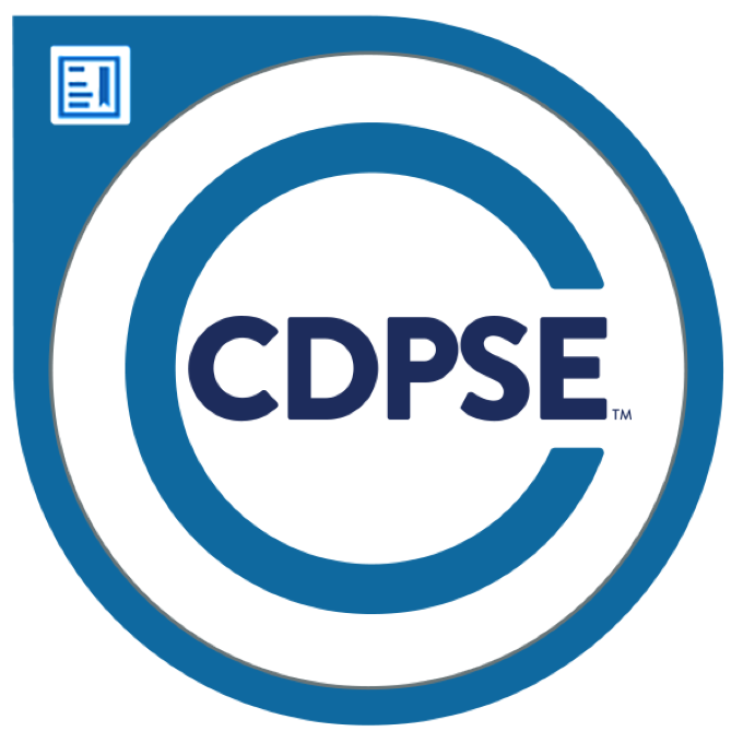 CDPSE official badge