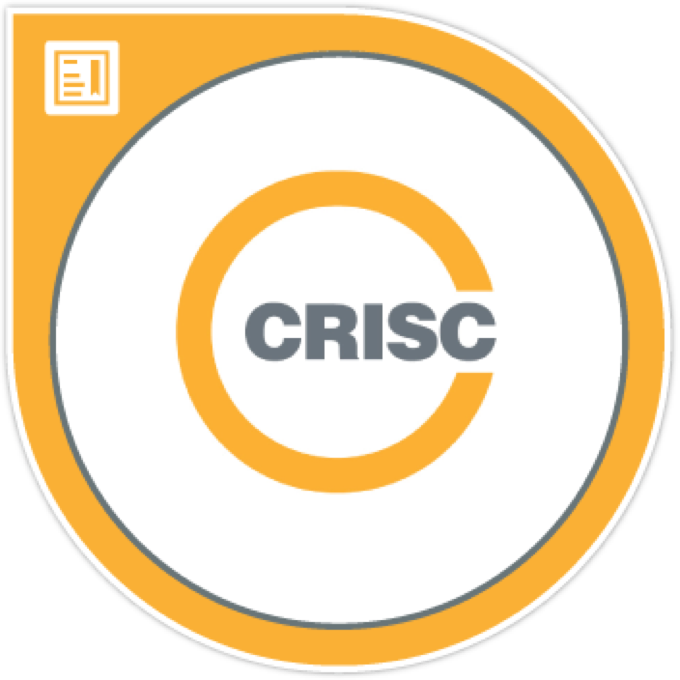 CRISC official badge